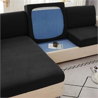 Three Seat  Sofa Cushion Covers Stretchy Couch Sli