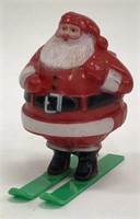 Vintage Rosbro Rosen Plastic Santa Candy Holder