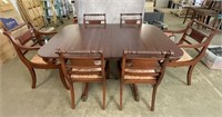 Eastlake Style Dining Table w/ 6 Chairs