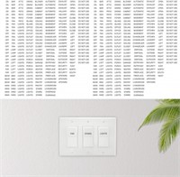 TOMALL 500Pcs Light Switch Labels Stickers