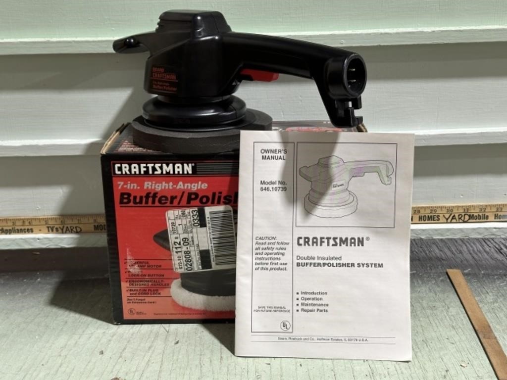 CRAFTSMAN 7" BUFFER (WORKS)