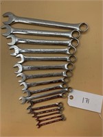 S-K Combination Wrenches 1"=1/4"