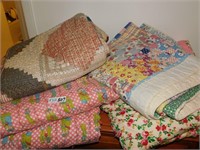 Quilts Handmade lot of 4
