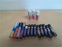 16 Assorted Colors of Glitter Shadow
