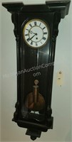Antique Regulator Weight Driven Wall Clock