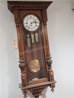 19th Century Regulator Triple Weight Driven Clock