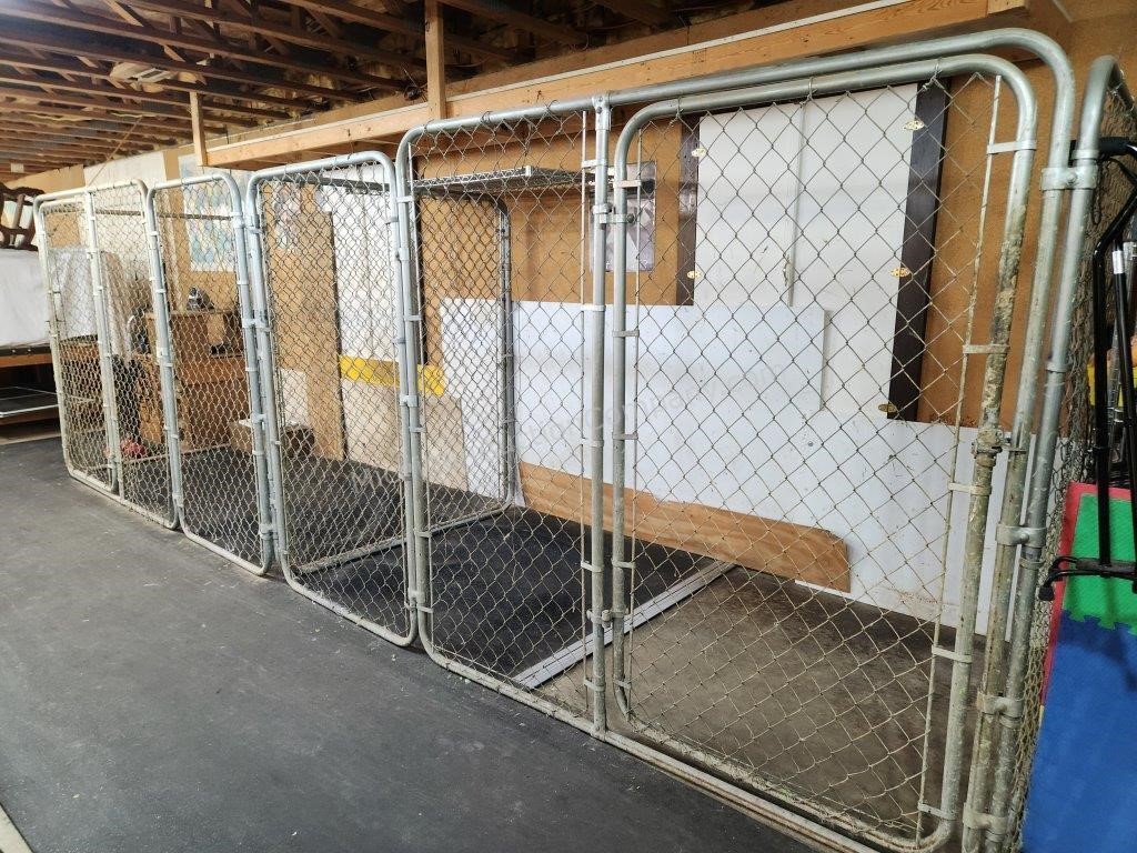20' Sections of Dog Kennel Fencing