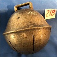 Antique No. 12 Brass Sleigh Bell