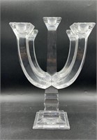 Vintage Royal Doulton Crystal 5 Arm Candelabra