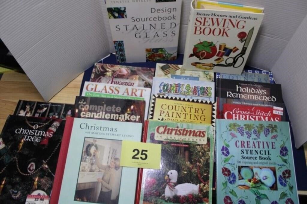 CRAFT & SEWING BOOKS, MOST HARDBACK