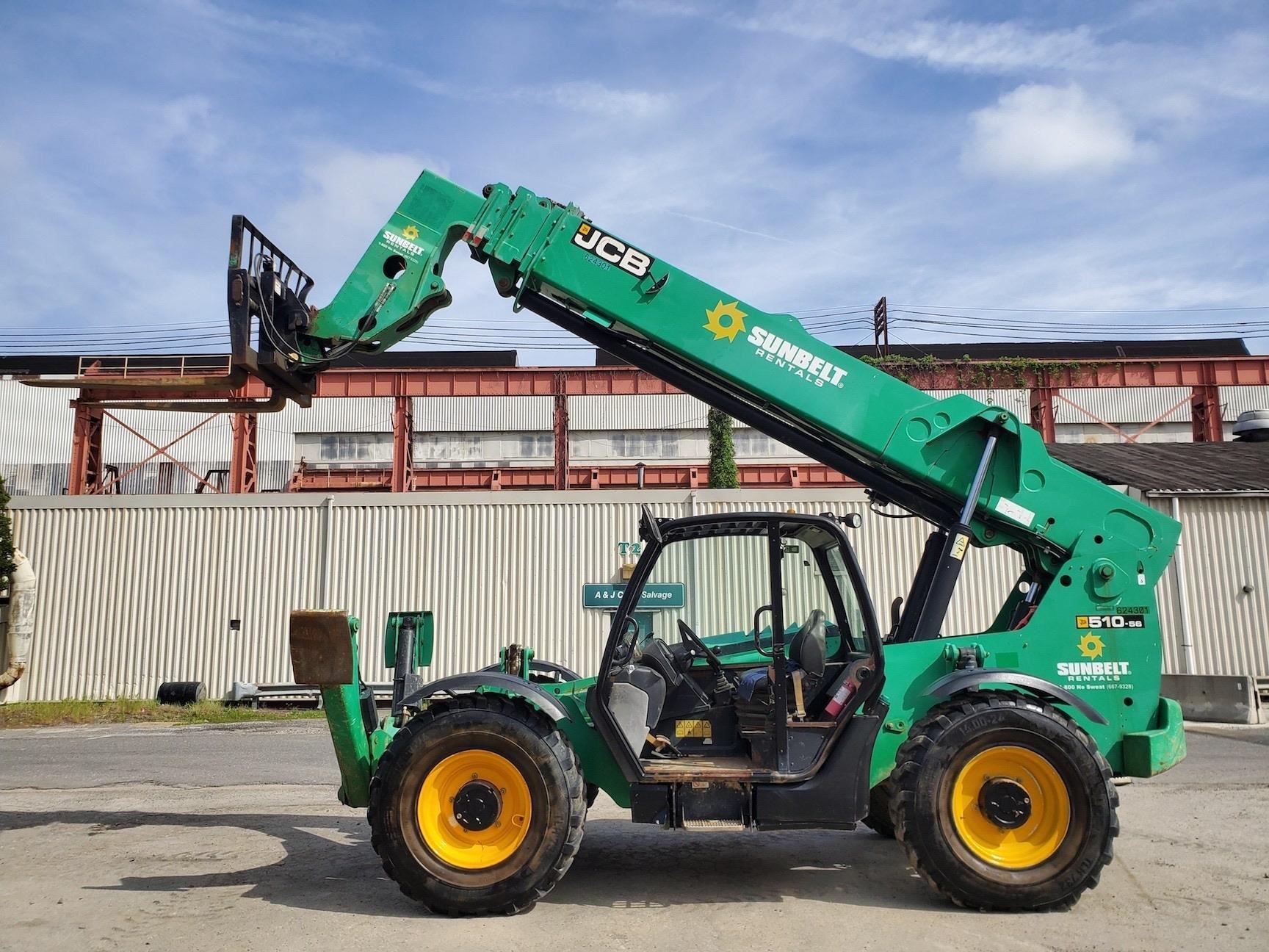 2014 JCB 510-56 10,000lb Telehandler