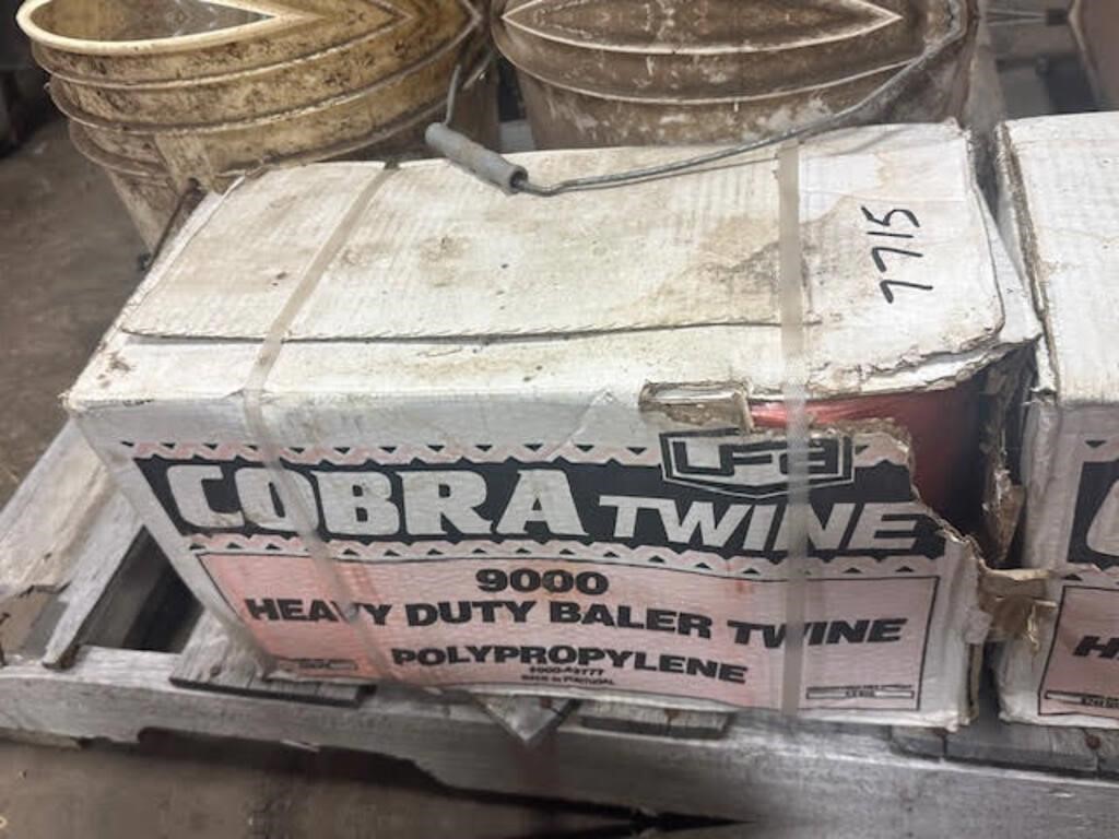 Box of UFA 9000 Baler Twine Plastic x2