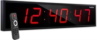 NEW $330 60 Inch Big Oversized Digital LED Clock