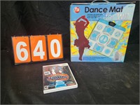 WII DANCE DANCE REVOLUTION & DANCE  MAT