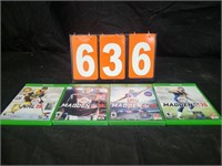 4 VARIOUS XBOX ONE GAMES