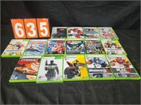 15 VARIOUS XBOX 360 GAMES