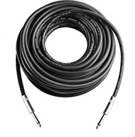 100 ft Microphone Cable - ?-in. Male Plugs