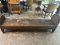 Fantastic Antique Long Wooden bench 
daybed