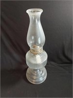 Clear Oil Lamp with Globe
