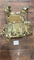 Multi cam armored vest