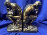 The Thinker Book Ends 8" Tall