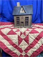 Decorative Bird House 8" Tall and Placemat