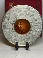 Unique Chinese Year of the Tiger Decor Plate