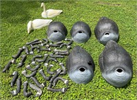 23 PFC CANADA GOOSE GROUND DECOYS(see description)