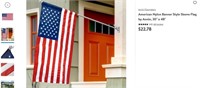 American Nylon Banner Style Sleeve Flag by Annin,"