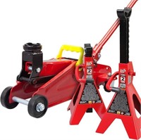 Torin Big Red Hydraulic Trolley Floor Jack Combo