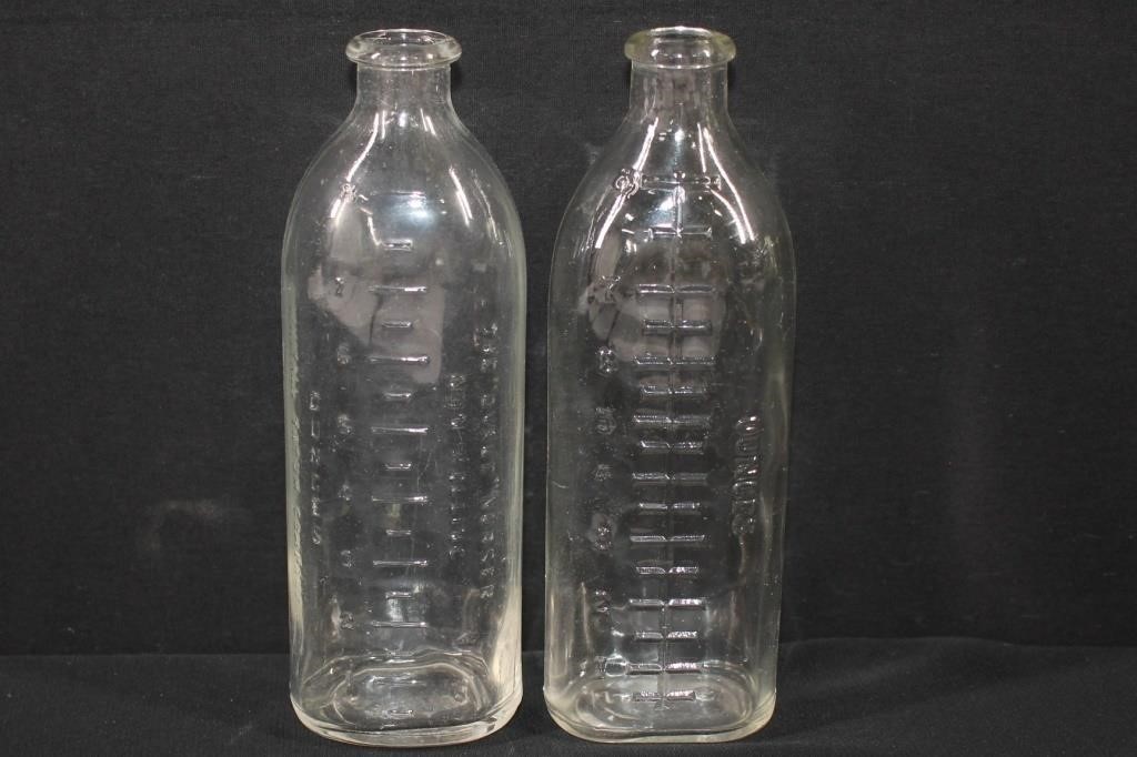 2 pcs Pharmacy / Medicine Bottles