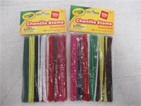 (2) 100-Pc Crayola Regular Stems Assorted