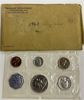 1963 PHILADELPHIA MINT COIN SET