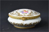 Porcelain Dresser Box - Paris France