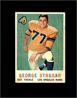 1959 Topps #121 George Strugar VG to VG-EX+