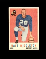 1959 Topps #113 Dave Middleton VG to VG-EX+