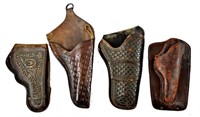 4 Old Holsters