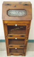 Wooden Bread & Vegetable Cabinet