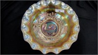 Australian Crown Crystal 9.5" Mari Swan Bowl