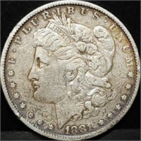 1881 Morgan Silver Dollar