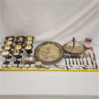 39 Pieces Of Silver-Plate