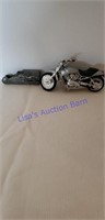 Live To Ride Cig Lighter Case &  Toy Motorcycle