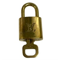 Authentic Louis Vuitton Padlock With Key