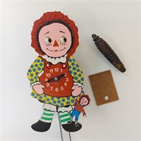 RAGGEDY ANNE CLOCK