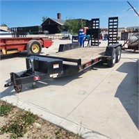 78"W x 16'L Trailer w Ownership Good Condition