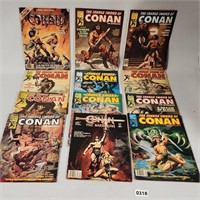 (6) Vintage "Conan" Magazines