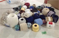 Assorted crochet thread