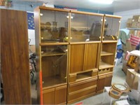 1980's 3pc wall unit (6.5ft x 6.5ft)