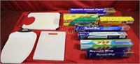 Aluminum Foil, Freezer Paper, Press'n Seal,