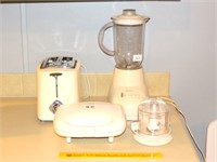 Group of Small Appliances includes a Sunbeam